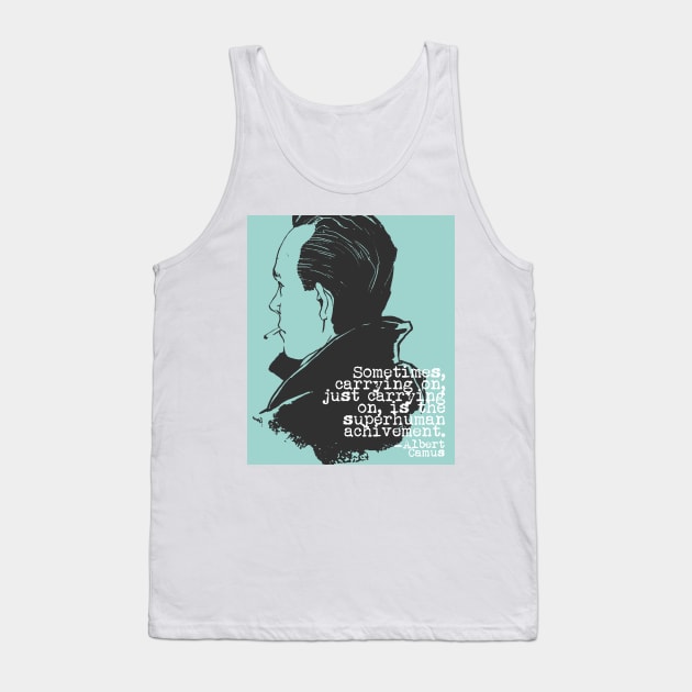 Albert Camus Tank Top by AbundanceSeed